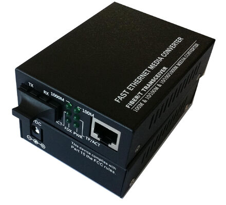 comprar Conversor de Mídia de Fibra Óptica Ethernet 10g Caixa 100km 1000BASE-X Personalizado online manufacture