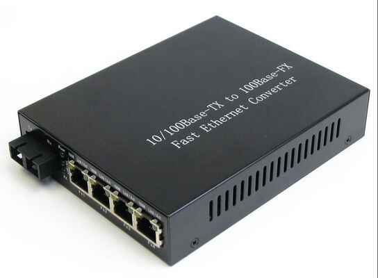 Buy 120KM RJ45 To Fiber Converter Single Mode Fast Ethernet IEEE802.3U online manufacture