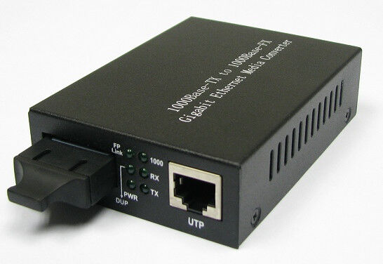 Buy CAT5 Copper SM Fiber Media Converter 10/100Base-Tx To 100Base-Fx online manufacture