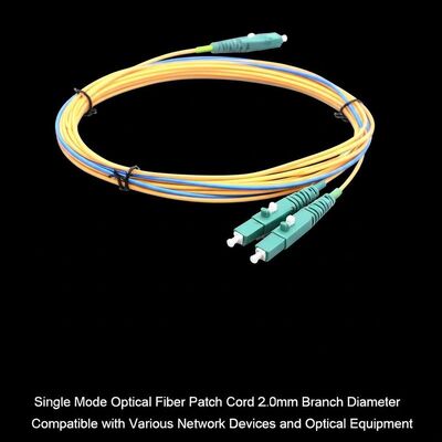 kopen Netwerk gepantserde OS2 Single Mode Patch Cord 2.0mm ODM online manufacture
