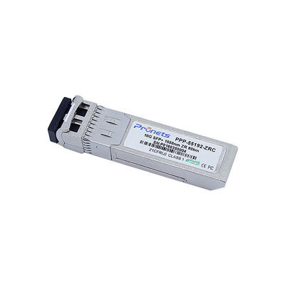 購入 10Gbps 1550nm 100km SFP+ CDR付き SFP+ トランシーバー PPP-55192-ZR100 online manufacture