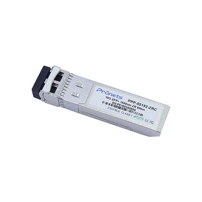 acheter 10G Ethernet 80KM Transcepteur optique SFP+ ZR PPP-55192-ZRC online manufacture