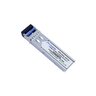 Buy 2.5 Gbps Single Mode SFP Module Ethernet To Fiber Transceiver LC 2km online manufacture