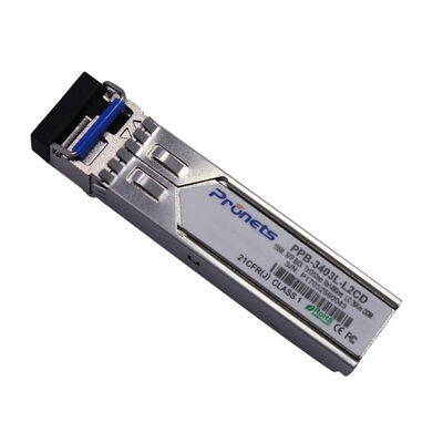 شراء ناقلات الاستقبال القابلة للشحن ذات الاتجاهين LC SFP Module 20km 1490nm RX online manufacture