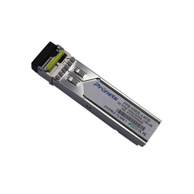 Buy 155Mbps Fiber SFP Optical Transceiver Bi Directional LC 40km 1550nm TX / 1310 Nm RX online manufacture
